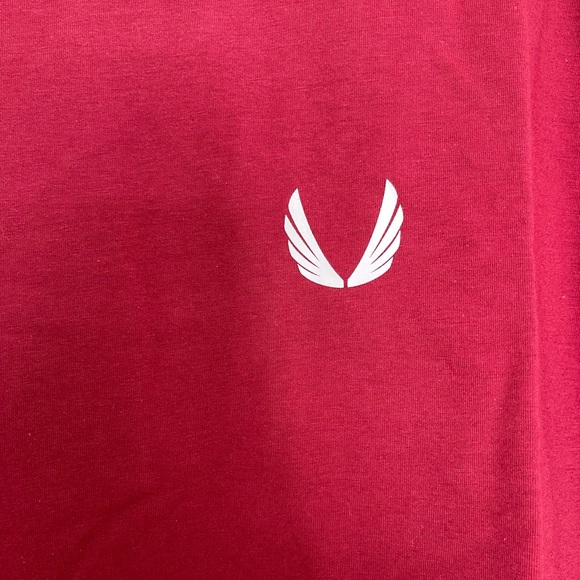 ASRV Mens Tee Shirt. XL Red - Picture 2 of 6